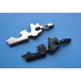 EDC buckle stainless steel 8 in 1 key accessory multi clip UD05104